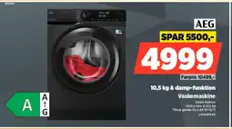 Power AEG Vaskemaskine LR744PX4G tilbud