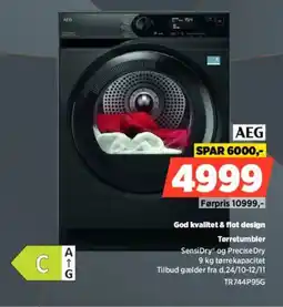 Power AEG Tørretumbler TR744P95G tilbud