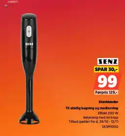 Power SENZ Stavblender SESM1000 tilbud