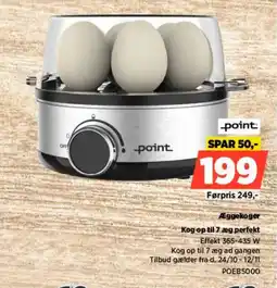 Power Point Æggekoger POEB5000 tilbud