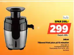 Power Kulz Juicer KUJ3000 tilbud