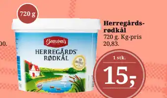 Dagli'Brugsen Beauvais Herregårds- rødkål tilbud