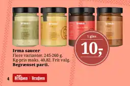 Dagli'Brugsen Irma saucer tilbud