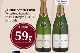 Dagli'Brugsen Jaume Serra Cava tilbud