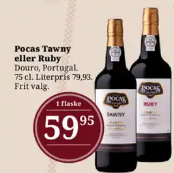 Dagli'Brugsen Pocas Tawny eller Ruby tilbud