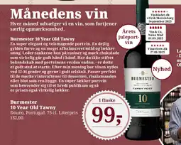 Dagli'Brugsen Burmester 10 Year Old Tawny tilbud