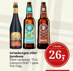 Dagli'Brugsen Grimbergen eller Jacobsen tilbud