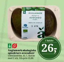 Dagli'Brugsen Änglamark økologiske spiseklare avocadoer tilbud