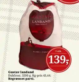 Dagli'Brugsen Gustav landand tilbud