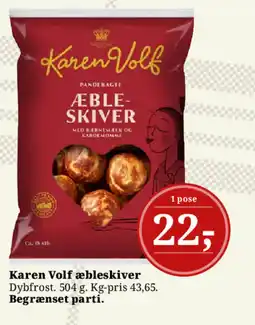Dagli'Brugsen Karen Volf æbleskiver tilbud
