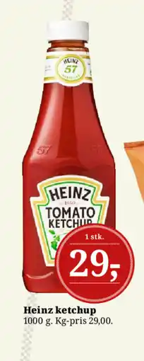 Dagli'Brugsen Heinz ketchup tilbud