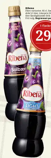 Dagli'Brugsen Ribena tilbud