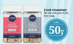 Dagli'Brugsen Livol vitaminer tilbud