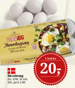 Dagli'Brugsen Skrabeæg tilbud
