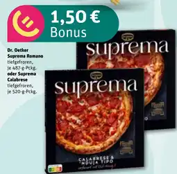 REWE DE Dr. Oetker Suprema Romano oder Suprema Calabrese tilbud