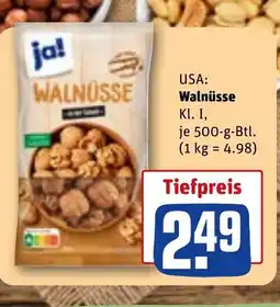 REWE DE Ja! Walnüsse tilbud