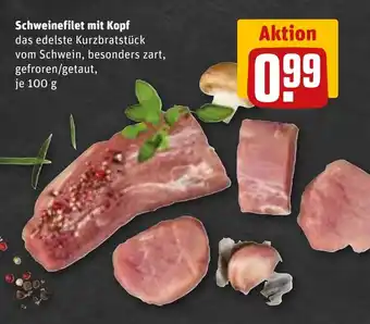 REWE DE Schweinefilet mit Kopf tilbud