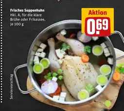 REWE DE Frisches Suppenhuhn tilbud