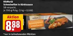 REWE DE RibWorld Schweinefilet in Kürbissauce tilbud
