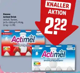 REWE DE Danone Actimel Drink tilbud