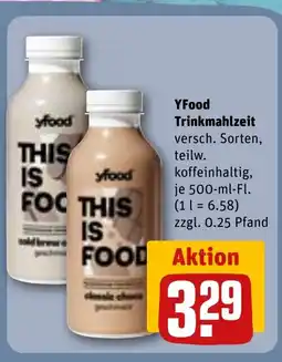 REWE DE YFood Trinkmahlzeit tilbud