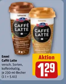 REWE DE Emmi Caffè Latte tilbud