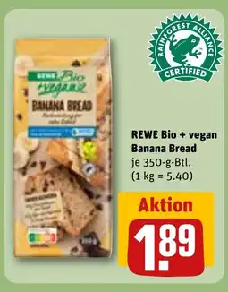 REWE DE REWE Bio + vegan Banana Bread tilbud