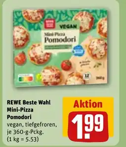 REWE DE REWE Beste Wahl Mini-Pizza Pomodori tilbud