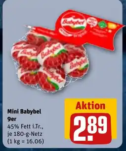 REWE DE Mini Babybel 9er tilbud