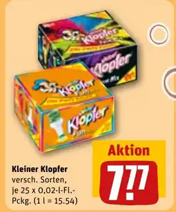 REWE DE Kleiner Klopfer tilbud