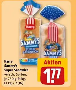 REWE DE Harry Sammy's Super Sandwich tilbud