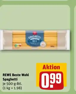 REWE DE REWE Beste Wahl Spaghetti tilbud
