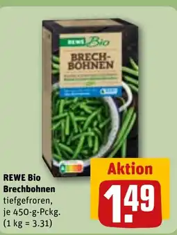 REWE DE REWE Bio Brechbohnen tilbud