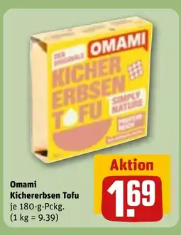 REWE DE Omami Kichererbsen Tofu tilbud