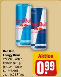 REWE DE Red Bull Energy Drink tilbud
