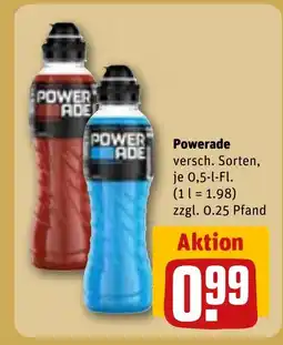 REWE DE Powerade tilbud
