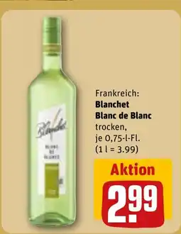 REWE DE Blanchet Blanc de Blanc tilbud