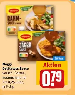 REWE DE Maggi Delikatess Sauce tilbud