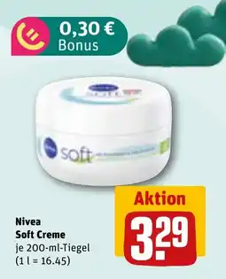 REWE DE NIVEA Soft Creme tilbud