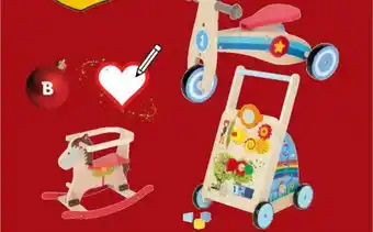 Gåvogn, løbecykel eller gyngehest