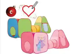 Lidl Legetelt med tunnel tilbud