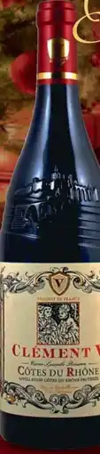 Fakta Tyskland Clément V Côtes du Rhône tilbud