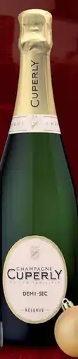 Fakta Tyskland Champagne Cuperly Reserve Demi Sec tilbud