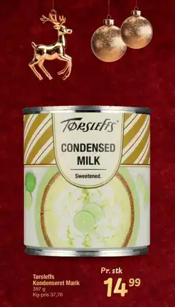 Fakta Tyskland Tørsleffs Kondenseret Mælk tilbud