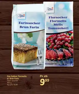 Fakta Tyskland Dan Sukker Flormellis el. Brun Farin tilbud