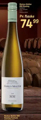 Fakta Tyskland Markus Molitor MM Riesling Feinherb tilbud