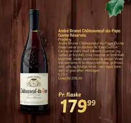 Fakta Tyskland André Brunel Châteauneuf-du-Pape Cuvée Réservée. Frankrig tilbud
