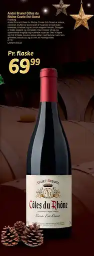 Fakta Tyskland André Brunel Côtes du Rhône Cuvée Est-Ouest Frankrig tilbud