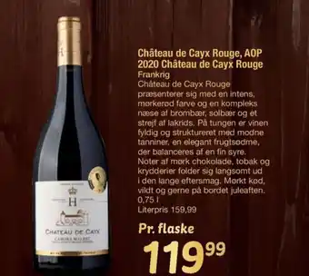 Fakta Tyskland Château de Cayx Rouge, AOP 2020 Château de Cayx Rouge Frankrig tilbud