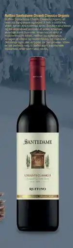 Fakta Tyskland Ruffino Santadame Chianti Classico Organic tilbud